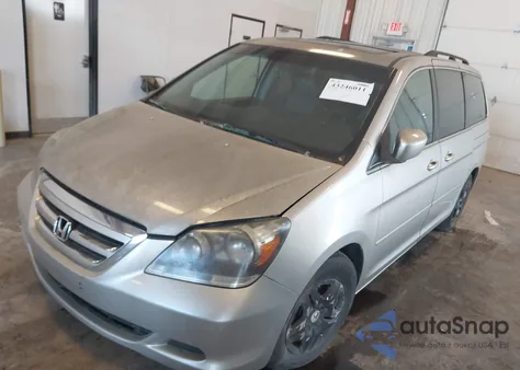 2006 Honda Odyssey Ex-L from USA, damaged, VIN 5FNRL38706B012208